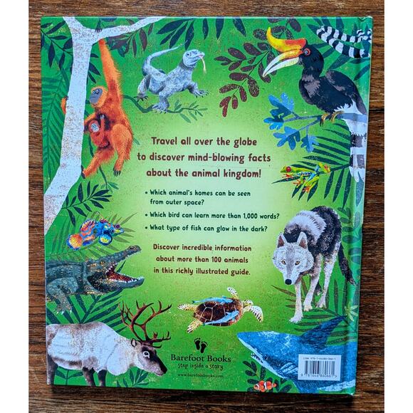 Incredible Animals Kids Book Hardbound Educational 8-12 Years Barefoot Books - Picture 2 of 11